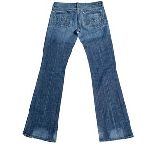 Citizens of Humanity Y2K Kelly Low Waist Bootcut Stretch Jeans / Med Blue Wash